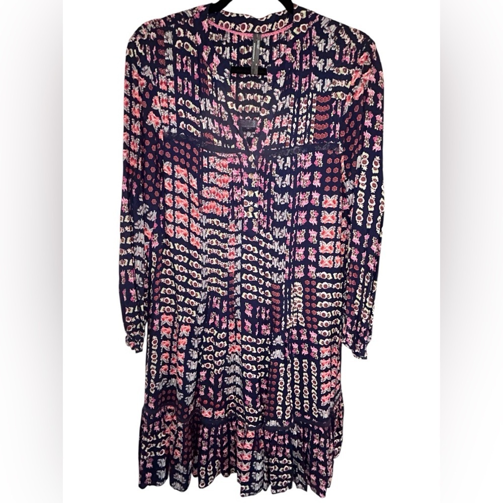 Anthropologie boho loose fitting dress